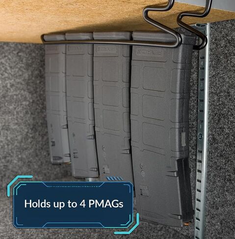 Mag Minder Under Shelf Gun Magazine Storage - double stack, PMAG, AK mags in Saudi Arabia