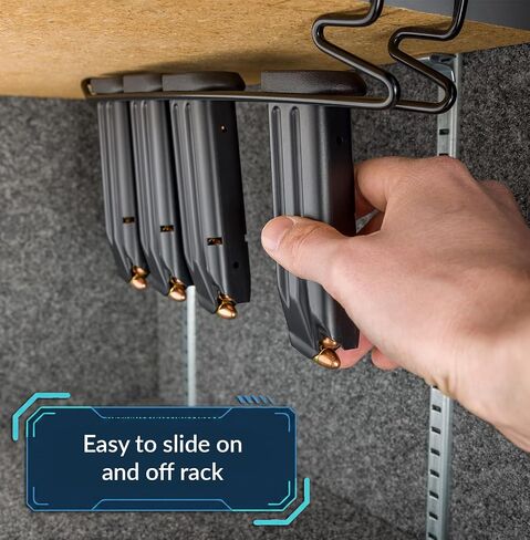 Mag Minder Under Shelf Gun Magazine Storage - double stack, PMAG, AK mags in Saudi Arabia