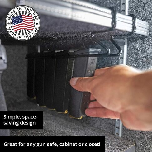 Mag Minder Under Shelf Gun Magazine Storage - double stack, PMAG, AK mags in Saudi Arabia