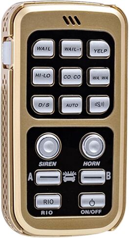 CXRCY 12V 200W Police Siren PA System, Wireless Mic, 18 Tones, 120-130dB in Saudi Arabia