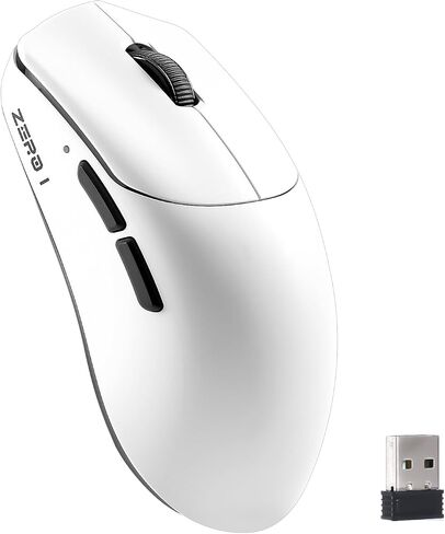 Zero1 Pro Wireless Mouse,Tri-Mode Gaming Mouse, 24K DPI Orange Mouse | 55g Computer Mouse Wireless, 2.4G/Bluetooth/USB-C,6 Programmable Buttons Gaming Mice, Ergonomic Design,for Laptop/PC/Mac in Kuwait