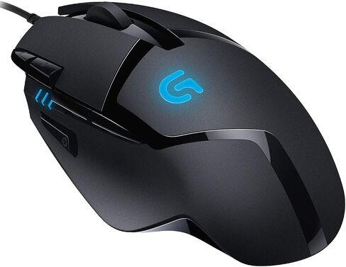 Logitech G G402 Mouse Gaming Hyperion Fury | 4.000 DPI, Design Leggero, 8 Pulsanti Programmabili, Compatibile con PC/Mac/Laptop, PC/Mac - Nero in Saudi Arabia