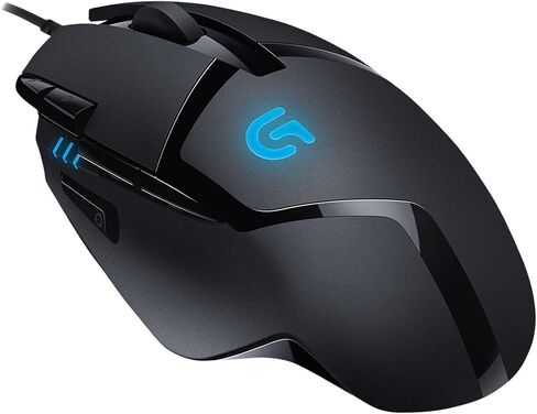 Logitech G G402 Mouse Gaming Hyperion Fury | 4.000 DPI, Design Leggero, 8 Pulsanti Programmabili, Compatibile con PC/Mac/Laptop, PC/Mac - Nero in Saudi Arabia