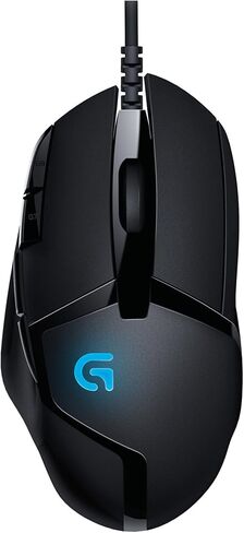 Logitech G G402 Mouse Gaming Hyperion Fury | 4.000 DPI, Design Leggero, 8 Pulsanti Programmabili, Compatibile con PC/Mac/Laptop, PC/Mac - Nero in Saudi Arabia