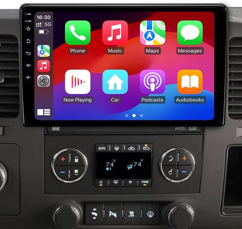 64GB Car Radio Stereo Upgrade for Chevy Silverado 2007-2013 GMC Sierra Yukon, Plug and Play 10.2" Android 13 Head Unit with Wireless Carplay/Android Auto/1080P Rear View Camera in Saudi Arabia