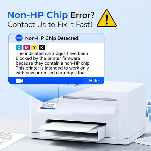 910XL Ink Replacement for HP 910XL Ink Cartridges Combo Pack, 4 Pack | Work for hp OfficeJet 8010, 8012, 8018, 8022, OfficeJet Pro: 8020, 8022, 8025, 8026, 8028, 8030, 8035, Black Color in Saudi Arabia