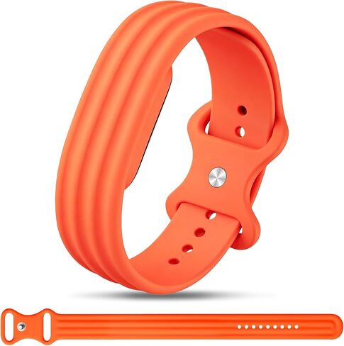 Silicone Sport Band Compatible with Google Fitbits Air Bands -Breathable Waterproof Replacement Straps for Fitbits Air Fitness Screenless Tracker,Men Women in Saudi Arabia