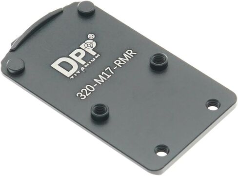 DPP Titanium Optic Adapter Plate Compatible with SIG P320 M17 M18 Civilian Version for Trijicon RMR HD SRO RMR and Holosun 407C 507C 508T – P320-M17-RMR in Saudi Arabia