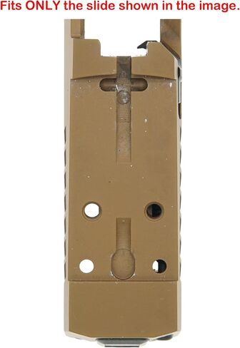 DPP Titanium Optic Adapter Plate Compatible with SIG P320 M17 M18 Civilian Version for Trijicon RMR HD SRO RMR and Holosun 407C 507C 508T – P320-M17-RMR in Saudi Arabia