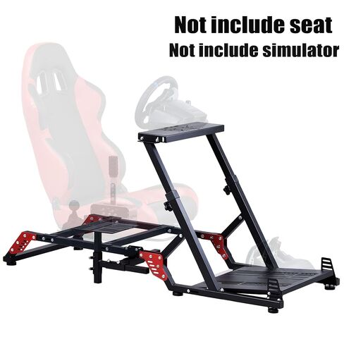 Racing Simulator Stand Cockpit Frame (No Seat) Steering Wheel Stand Support for Logitech G29/G920/G923/G27/G25 for Thrustmaster T248/T300/TS-PC/TS-XW/T500/T500RS/T300RS/TX/TMX in Saudi Arabia