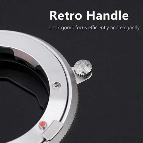 BORYOZA LM-NZ III Electronic Focusing Micrometer Adapter Compatible with Leica M Lens to Nikon Z Cammera Zf Z9 Z8 Z7 Z6 Z6III Z7II Z6II Z5 Z50 Z30 ZFC-Black in Saudi Arabia