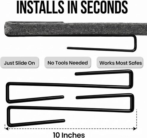 AmeriGun Club Easy Use Gun Hanger Pack of 4 Original Handgun Hangers in Saudi Arabia