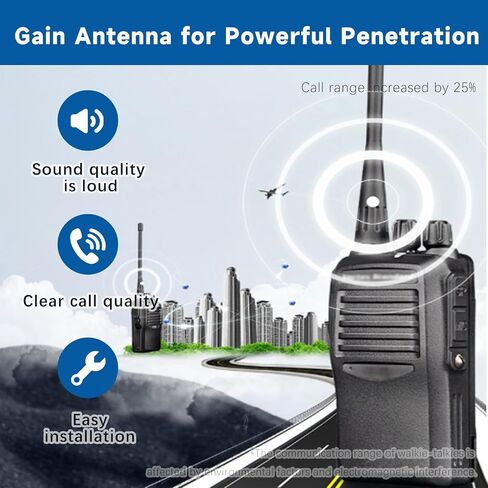 APX 6000 Antenna 764–870MHz GPS Replacement for Motorola APX4000 APX8000 | 7–800MHz GPS SMA female stubby walkie talkie antenna fits APX 4000XE APX 6000XE APX 7000 SRX 2200 NAR6595 2-way radio in Saudi Arabia