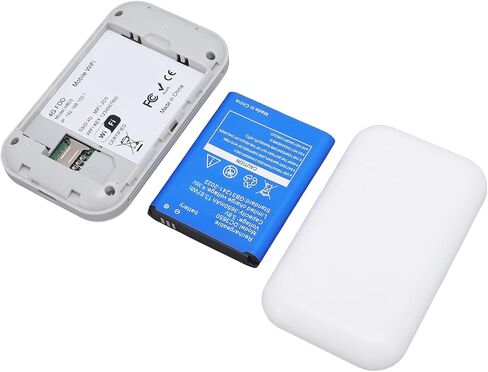 Semme 4G 5G Mobile Hotspot 300Mbps Portable Router with SIM Card Slot for Travel Supports 10 Devices Battery Life Plug and Play Design in Kuwait