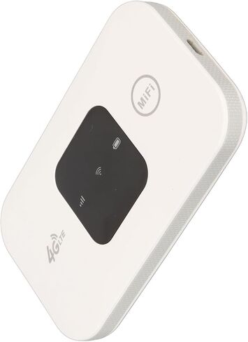 Semme 4G LTE Mobile Hotspot with SIM Card Slot Supports Up to 10 Users Portable Router for Africa and Middle Eastern Travel 2100mAh Battery Ideal for Business Outdoor Use in Kuwait