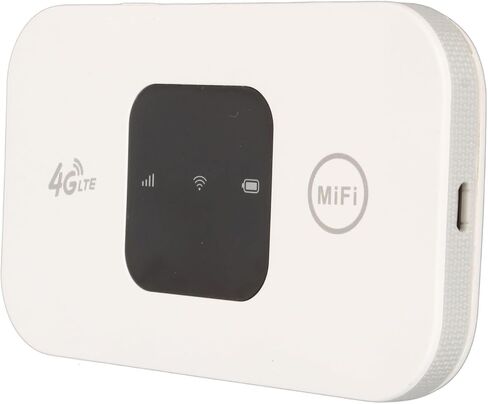 Semme 4G LTE Mobile Hotspot with SIM Card Slot Supports Up to 10 Users Portable Router for Africa and Middle Eastern Travel 2100mAh Battery Ideal for Business Outdoor Use in Kuwait
