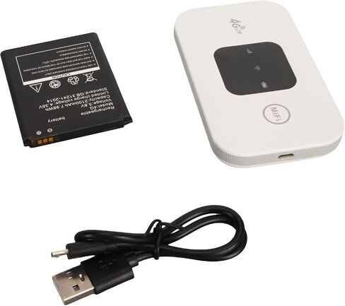 Semme 4G LTE Mobile Hotspot with SIM Card Slot Supports Up to 10 Users Portable Router for Africa and Middle Eastern Travel 2100mAh Battery Ideal for Business Outdoor Use in Kuwait