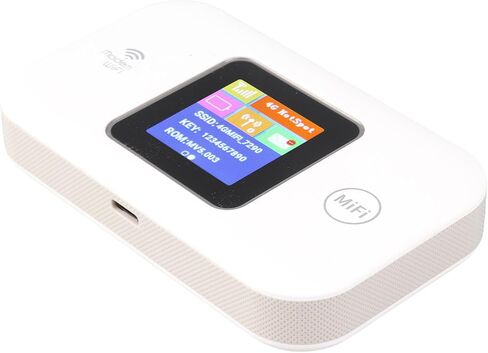 Yinhing 5g Mobile Hotspot 5g SIM Card Router B4 M9 Portable 4G LTE Mobile Hotspot with SIM Card Slot 150Mbps Color Screen Supports 10 Users for Travel Compatible with B1/B3/B5/B7/B8/B20 in Kuwait