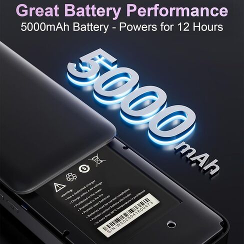 5G eSIM Mobile Hotspot WiFi, Portable WiFi with Nano Sim Slot, WiFi 6 | 5000mAh Dual Band 5G 4G Pocket WiFi, Connected Up to 16 Devices, Multiple Networks for Campers, Motorhomes and Travels in Kuwait