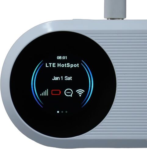 LiebeWH 4G LTE Mobile Hotspot, Portable Device, 300Mbps Speed for Travel and Business Users in Kuwait