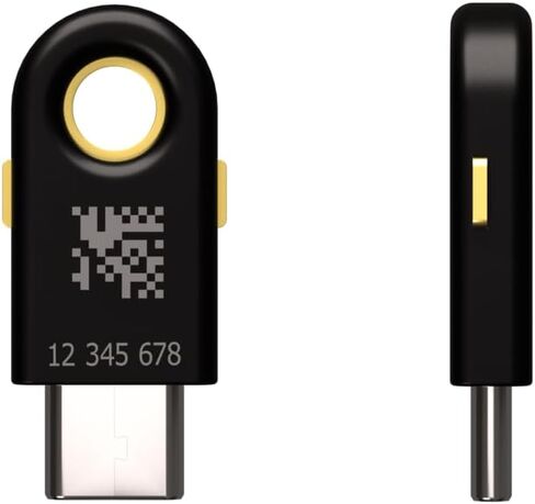 Yubico - YubiKey 5Ci - Multi-Factor authentication (MFA) Security Key and passkey for iPhone/Android/PC, Dual connectors for Lighting/USB-C, FIDO Certified in Kuwait