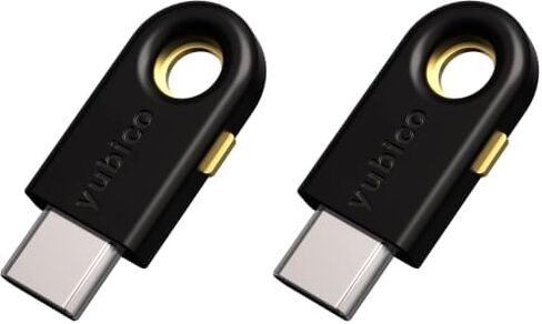 Yubico - YubiKey 5Ci - Multi-Factor authentication (MFA) Security Key and passkey for iPhone/Android/PC, Dual connectors for Lighting/USB-C, FIDO Certified in Kuwait