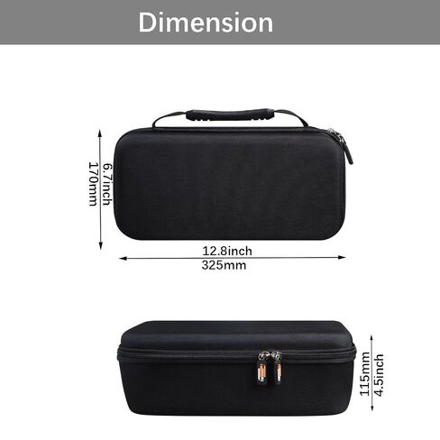Carrying Case Compatible with ASUS ROG Xbox Ally/Xbox Ally X 2025, Premium EVA Hard Shell Protective Travel Storage Box with Mesh Pocket, Portable Storage Carry Bag for Console and Accessories in Saudi Arabia