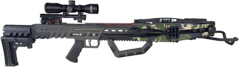 Killer Instinct Vital-X Crossbow Bundle with Lighted Bolts and Broadheads | DC Triggerbox Hand Decocking System, X-Cam System with Up to 415 FPS, Lighted Bolts, Broadheads, and more in Saudi Arabia
