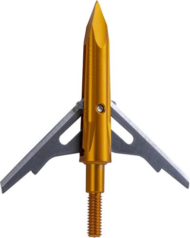 Wicked Ridge Demise Broadhead - Pack of 3 - For Crossbows Shooting up to 430 FPS - Two-Blade, Rear-Deploying Design in Saudi Arabia