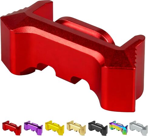 Racker Jacker Compatible with Glock 17, 19, 19X, 26, PSA Dagger, and More, Aircraft-Grade Aluminum with Improved Slide Grip, Multiple Color Options in Saudi Arabia