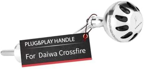 GOMEXUS Power Handle Compatible for Daiwa Revros LT Regal LT Legalis LT Crossfire LT Elimilator QR Ultralight Fishing Reel Crank 【Please Pay Attention to [Style Name] When selecting】 in Saudi Arabia