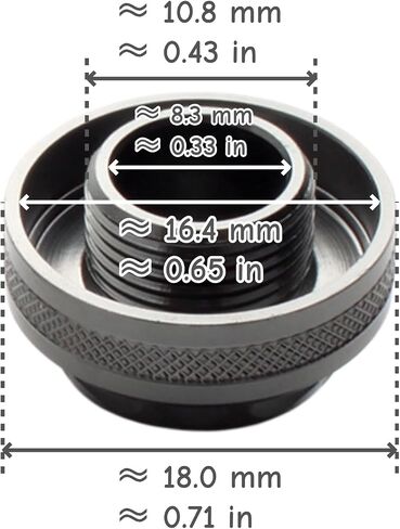 Fishing Reel Handle Cap, 1 PCS, Aluminum Alloy | Universal Screw Accessories, Replacement Part for Spinning Reel, Upgrade for Anglers, Shore Casting & Travel Fishing in Saudi Arabia