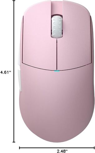 Lamzu Atlantis Mini Champion Edition Wireless Gaming Mouse, Ultra Lightweight 51g, Optical Switch,30000 DPI, Symmetrical, MCU Nordic 52840, Dust-Proof Encoder, PAW3950 Sensor, 8K Compatible in Saudi Arabia