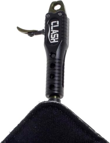 B3 Archery Clash Dual-Caliper Roller-Sear Fully Radiused Springless Archery Compound Bow Arrow Wrist Strap Release Aid w/Auto Close Jaws & Trigger, Adjustable Travel - Black, Swivel Stem Connector in Saudi Arabia