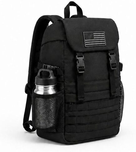 Small Black Tactical Backpack 15L – Military Daypack, For mens in Saudi Arabia