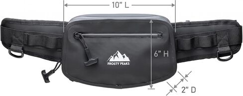 Waterproof Fanny Pack, Waist Bag for Travel, Beach, Kayaking, Fishing, Hiking, Adjustable Belt Sling Bag, Large Storage Dry Bag Pouch for Phone, Wallet, Passport, Outdoor Gear in Kuwait