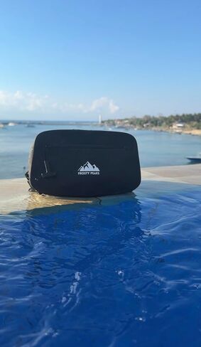 Waterproof Fanny Pack, Waist Bag for Travel, Beach, Kayaking, Fishing, Hiking, Adjustable Belt Sling Bag, Large Storage Dry Bag Pouch for Phone, Wallet, Passport, Outdoor Gear in Kuwait