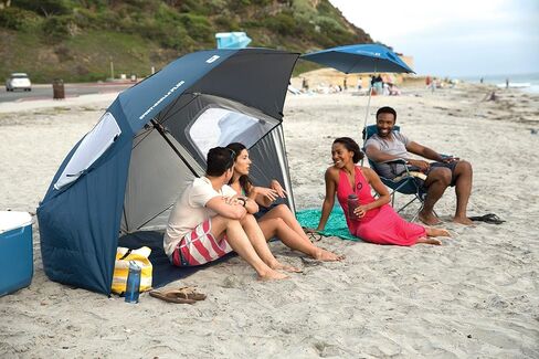 Sport-Brella Versa-Brella XL (Midnight Blue) - All Position Umbrella with Clamp, Midnight Blue in Saudi Arabia