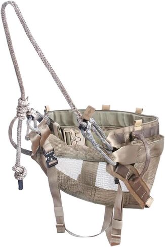 Tethrd Carnivore 2 Panel Hunting Saddle - Fully Adjustable Independent Panels - 300 lb Weight Rating in Saudi Arabia