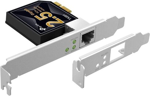 TP-Link 2.5GB PCIe Network Card (TX201) – PCIe to 2.5 Gigabit Ethernet Card | Ethernet Network Adapter, NIC card, Supports Windows 11/10/8.1/8/7, Win Server 2022/2019/2016, Linux in Saudi Arabia