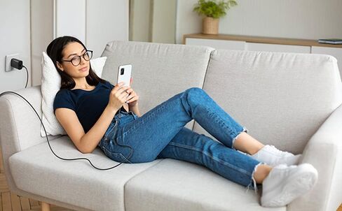 USB-C Wall Charger 2-Pack,45W Fast Charger with 6FT C to C Cable for iPhone 16/17, Switch in Saudi Arabia