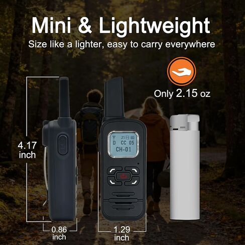 F-710 Mini DMR & Analog Dual Mode Walkie Talkie 1450mAh USB-C | with Programming Cable Handheld Portable DMR Encryption Two Way Radio for Business Restaurant Indoor Outdoor Sport, 1-Pack in Saudi Arabia