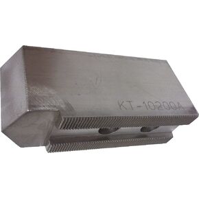 USST KT-10200AP Alum T6061 Pointed Soft Chuck Jaws for 10" CNC Lathe Chucks, 2" Tall (Set of 3 Pieces)