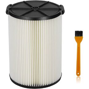 LVJUSEN® VF4000 Filter Replacement for Ridgid Shop Vac 5-20 Gallon Wet Dry Vacuums& 6-9 Gallon Husky Vacuum-2 Pack