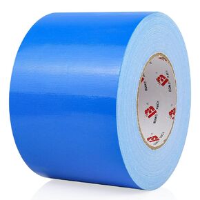 BOMEI PACK 4" Red Duct Tape Wide Roll,4 Inch x 60 Yards,Industrial Grade Duct Tape,Heavy Duty,Waterproof and UV Resistant,Residue Free for Repairing,Home and Craft