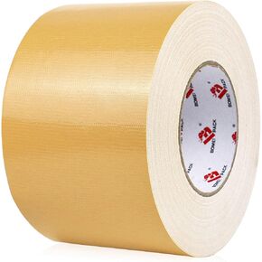BOMEI PACK 4" Red Duct Tape Wide Roll,4 Inch x 60 Yards,Industrial Grade Duct Tape,Heavy Duty,Waterproof and UV Resistant,Residue Free for Repairing,Home and Craft in Kuwait