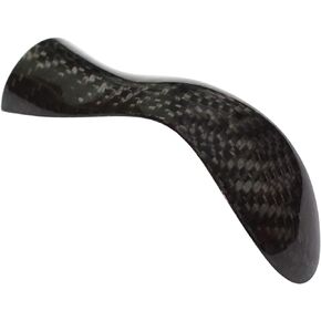 NewYall Carbon Fiber Interior Shift Knob Cover for Infiniti Q50 Q60 2014 2015 2016 2017 2018 2019 2020