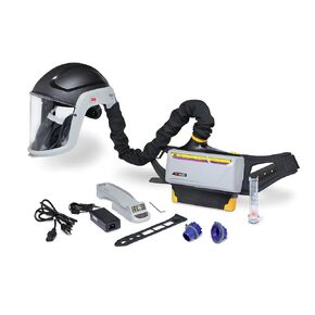 3M PAPR Respirator, Versaflo Powered Air Purifying Respirator Heavy Industry Kit, TR-800-HIK, Intrinsically Safe, NIOSH, Ready to Use All-in-One Respiratory Protection for Particulate, Gas and Vapor