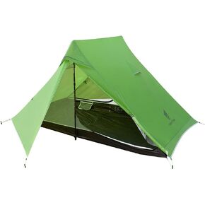 GEERTOP خيمة خفيفة 2 شخص الرحلات خيمة عمودية مقاوم للماء طبقة واحدة خيمة التخييم لحقيبة الظهر المشي لمسافات طويلة السفر في الهواء الطلق in Kuwait