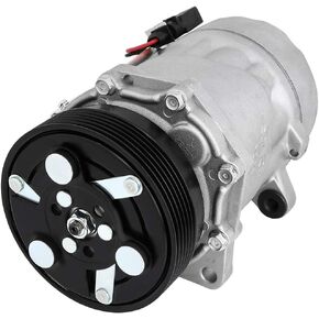 ECCPP CO 1233JC 2000-2006 for Audi TT 2001-2004 for Volkswagen for Golf Jetta 1.8L 1.9L AC Compressor with Clutch